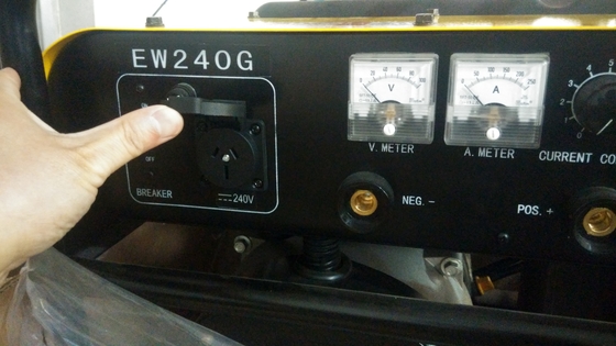 KOVO GASOLINE WELDER GENERATOR EW240G 90 KG Weight for PIPELINE WELDING Requirements