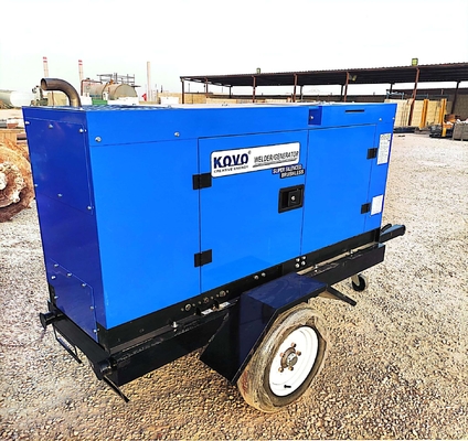Engine Driven Welder Generator Kovo Motosoldadoras Ew400ds-X For Welding Power