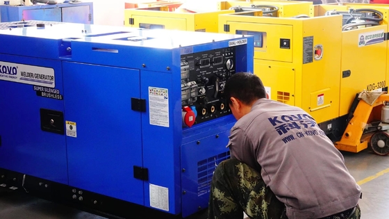 Portable Diesel Welder Generator Rated Current 600A 220V/380V KOVO Frontier 400X EW500DST