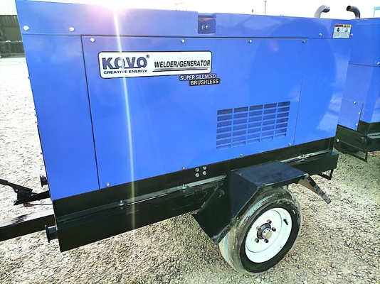 Portable Diesel Welder Generator Rated Current 600A 220V/380V KOVO Frontier 400X EW500DST