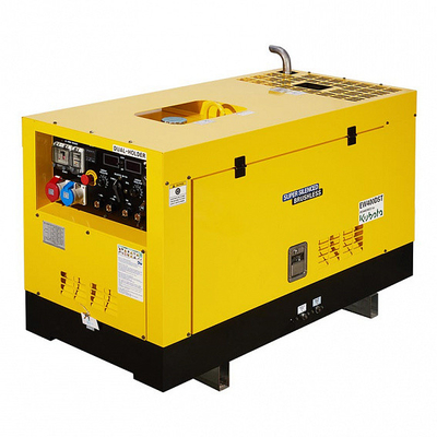 80% Rated Duty Cycle 40°C KOVO EW400DST Engine Driven Diesel Welder Motosoldadoras