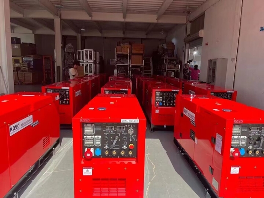 KOVO EW500DST 5000W Portable Diesel Welder Generator Frequency 50/60HZ BRUSHLESS