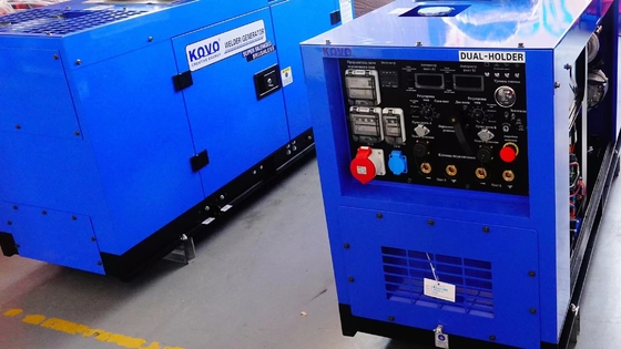 KOVO EW500DST 5000W Portable Diesel Welder Generator Frequency 50/60HZ BRUSHLESS