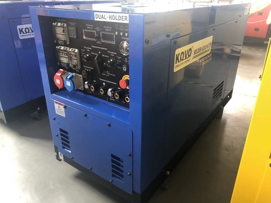 1500/1800rpm Speed KOVO EW500DST Diesel Welder Generator 220V/380V Rated Voltage