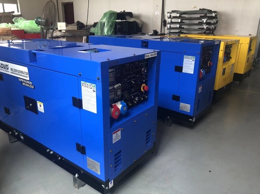 1500/1800rpm Speed KOVO EW500DST Diesel Welder Generator 220V/380V Rated Voltage