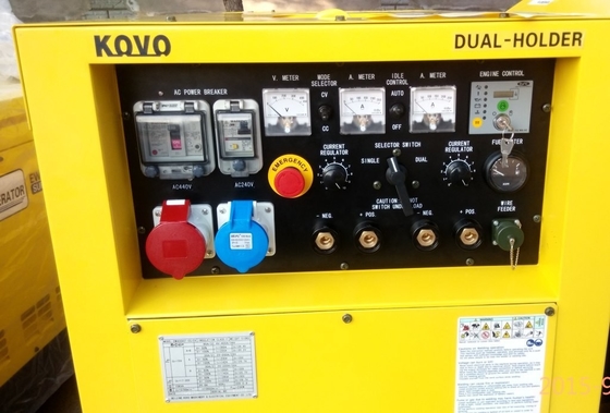 Versatile KOVO EW320DST Engine Driven Welder Easy to Operate Pulse Frequency 50/60 HZ