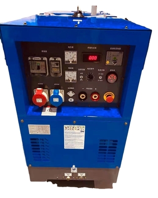 Welding with KOVO Diesel Dual Holder Permanent Magnet Welder Generator DC600A DGW500 at 85V Output Voltage